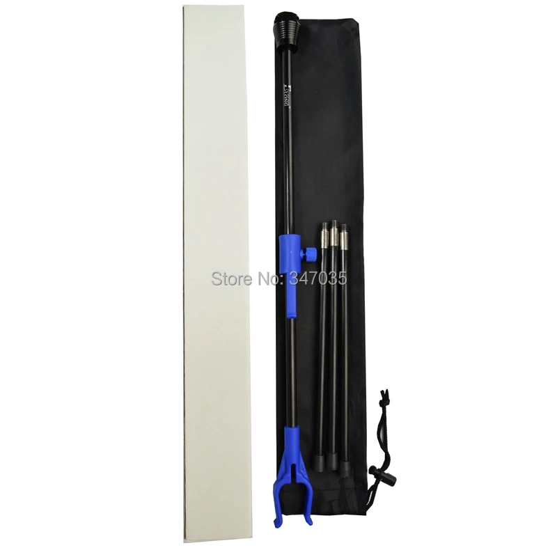 

1 Piece Bow Stand Hunting Archery Outdoor Fiberglass Recurve Bows Hanger Blue Color