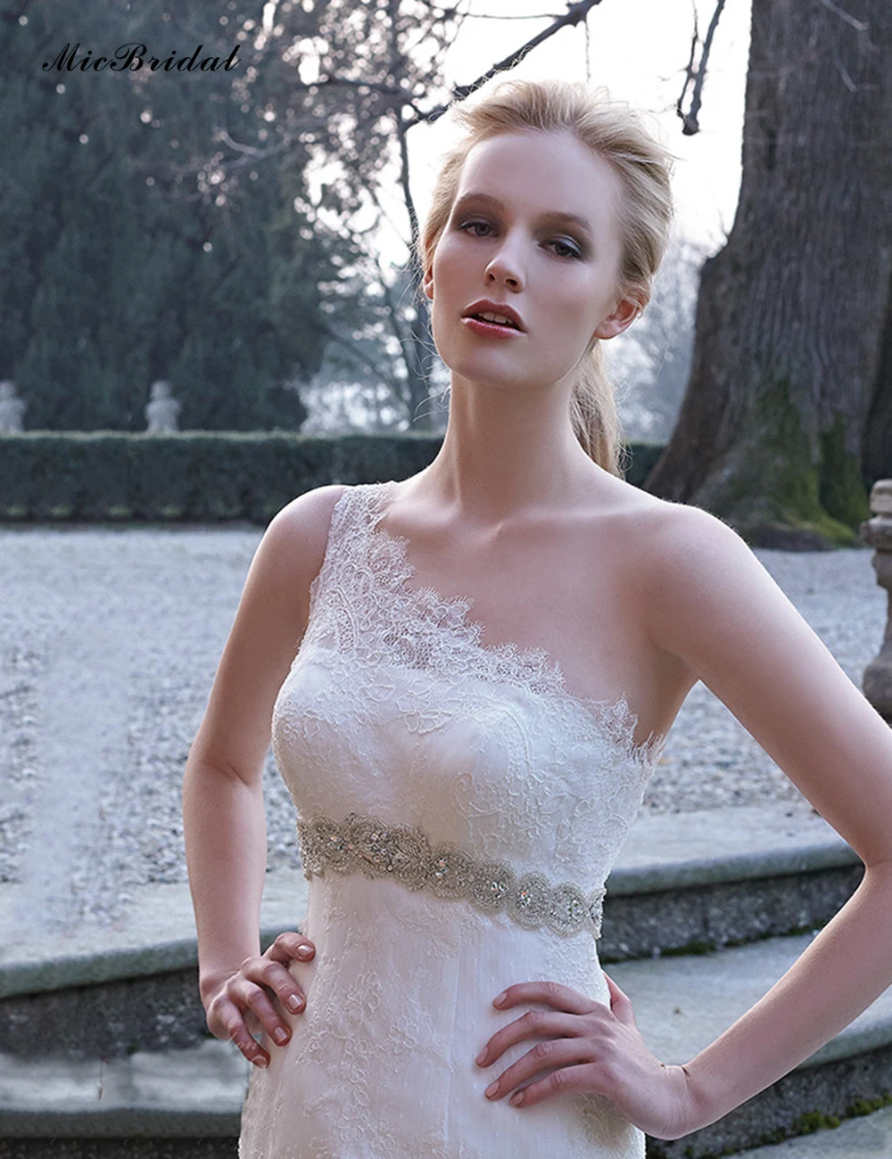 Pp-012 кружева свадебное платье суд поезд аппликации русалка свадебные платья