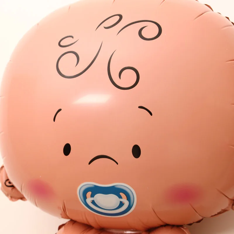 50*80 см Милая Соска пустышка с ангелом шары из фольги для маленьких мальчиков и