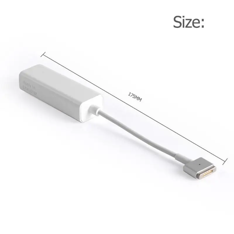USB C к Magsafe 45 Вт 60 Вт конвертер адаптер для MacBook Pro компьютера быстрый безопасный подключение Т-образной головки L головы серии зарядки