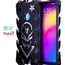 Zimon Luxury New Thor Heavy Duty Armor Metal Aluminum Phone Case For MEI ZU Note 9 Note9 16 Plus Case Shockproof Cover Fundas