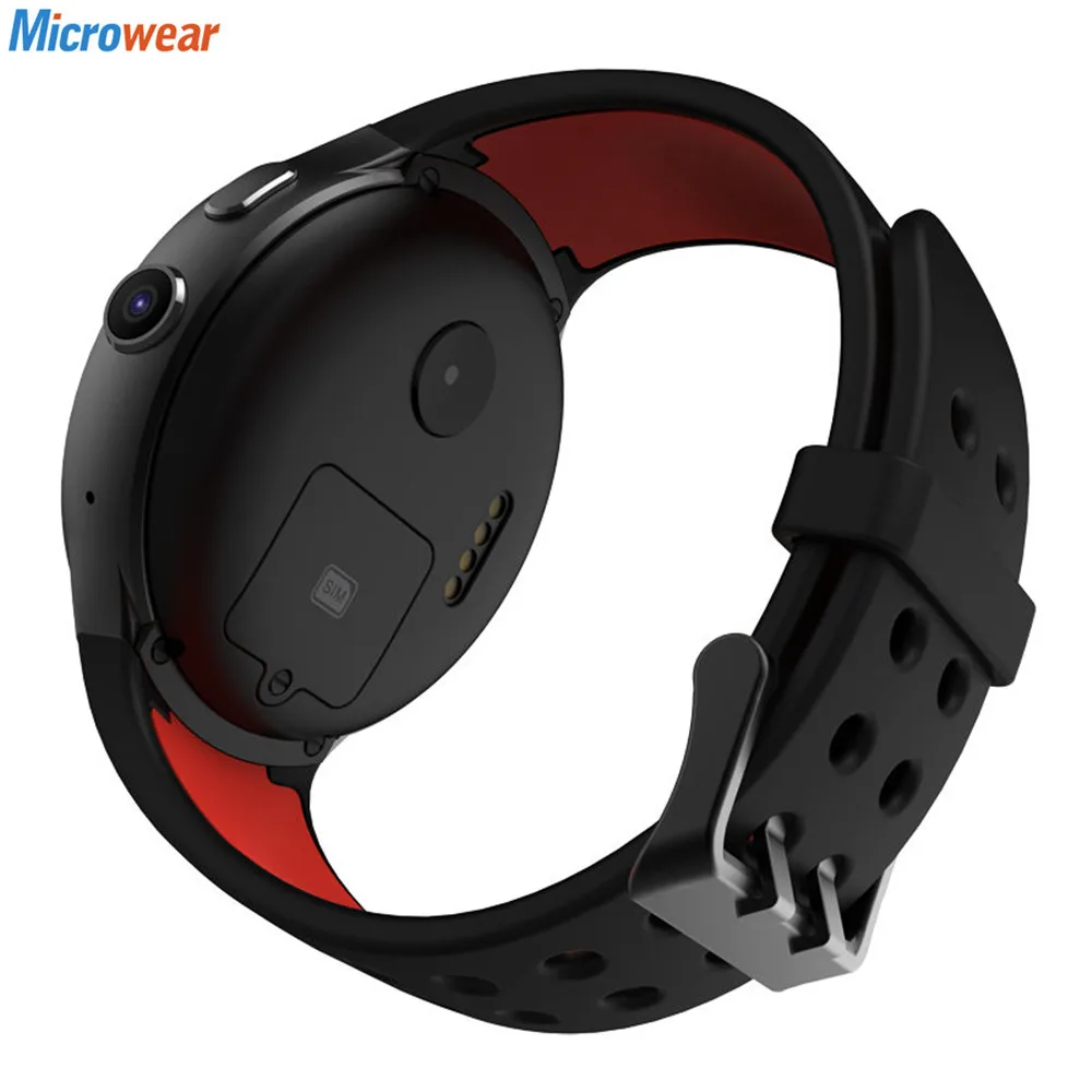 Спортивные пульсометр Smart Watch Поддержка Wi Fi GPS Bluetooth nano SIM карты 3G телефонный звонок