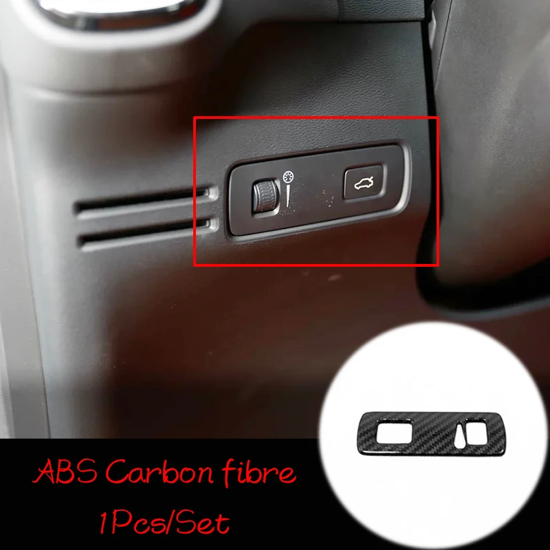 ABS Матовый/выхлопной трубы из углеродного волокна для Volvo XC40 T5 2017 2018 2019 аксессуары