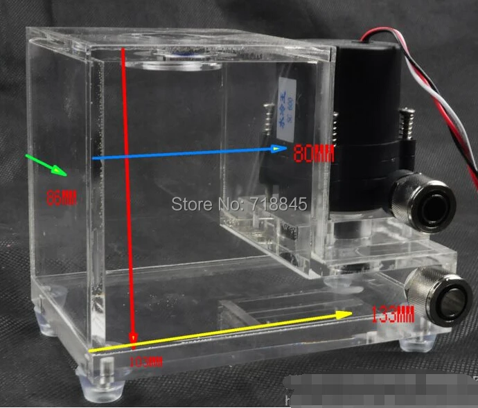 Новый оригинальный водяной насос цилиндрический акриловый резервуар ddc 600 л/ч