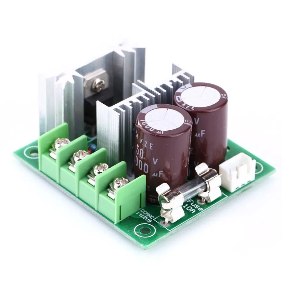 CCMHCW DC 12V~ 40V 400W 10A Регулируемый контроллер постоянного тока без щетки PWM контроллер 13 кГц Регулируемый приводной модуль PWM контроллер