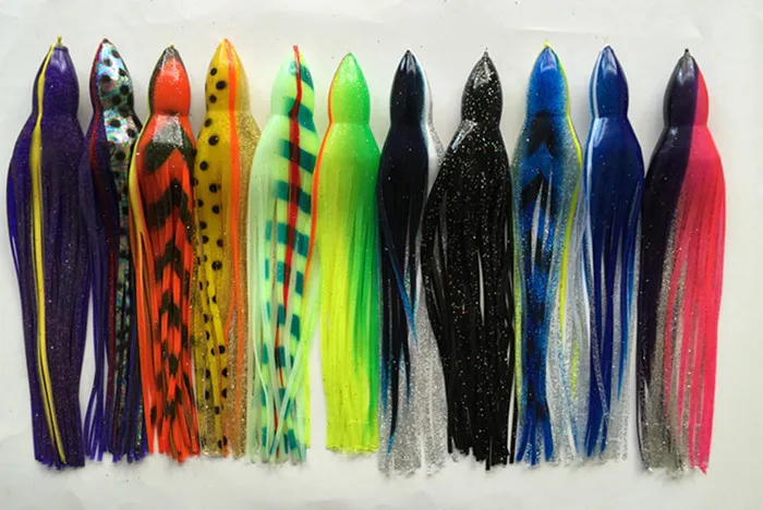 16 дюймов Большая Морская приманка осьминога в виде тунца юбка рыболовная