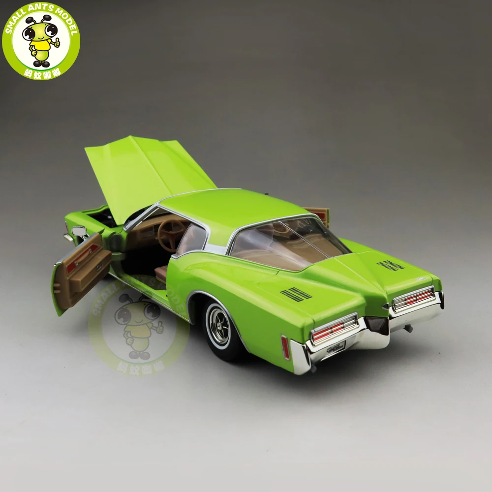 1/18 1971 Buick RIVIERA GS Road Подпись литая под давлением Модель автомобиля игрушки для мальчиков и девочек подарок