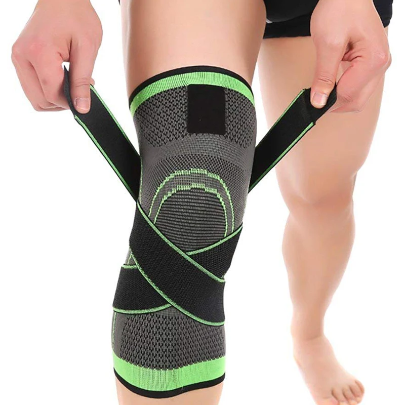 Профессиональный защитный коленный бандаж дышащий Бандаж для поддержки колена