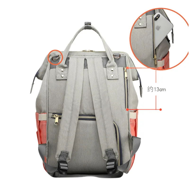 Рюкзак для мамы и ребенка многофункциональная сумка путешествий ухода за