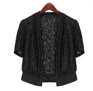 MLXSLKY Лето плюс размер 5XL женский тонкий кардиган шаль модная открытая короткий