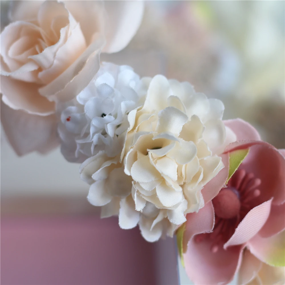 

Bohemia Wreath Garland Headbands for Wedding Beach Festival Party Photography Props