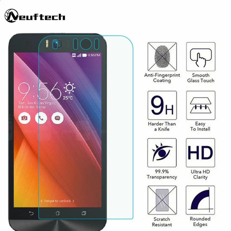 Закаленное Стекло для Asus Zenfone 3 Max ZC520TL ZE552KL ZC553KL ZB570TL 4 Selfie Pro ZD552KL Протектор Для