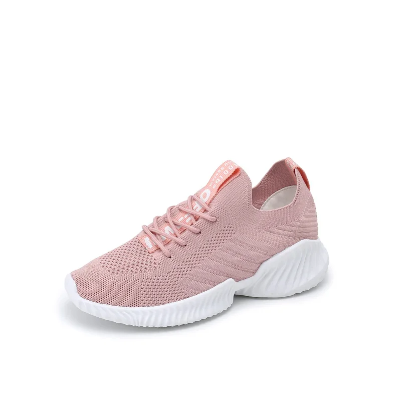Tenis feminino; коллекция года; Летняя женская обувь для тенниса; женские кроссовки из сетчатого материала; Chaussure Femme; воздухопроницаемые кроссовки для девочек; Tenis Mujer - Цвет: Розовый