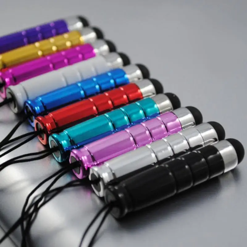 5 шт. универсальный стилус для сенсорного экрана + Пылезащитная заглушка iPhone IPad