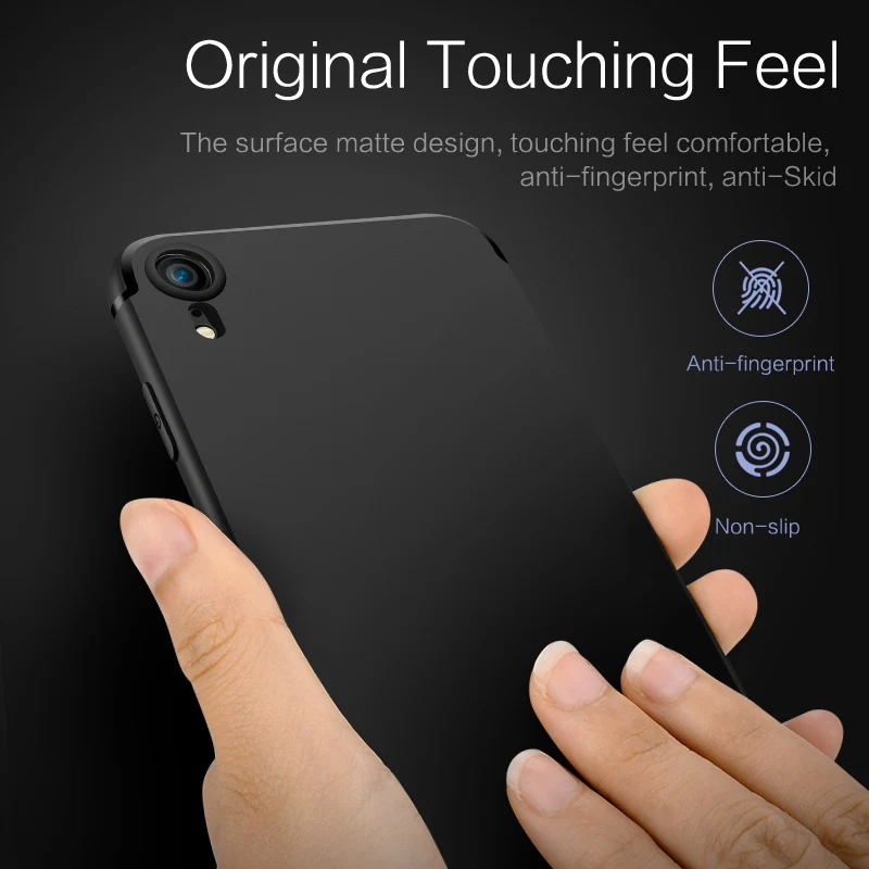 Для Iphone XR чехол для XS TCICPC тонкая Ультра Мягкая силиконовая задняя накладка из ТПУ