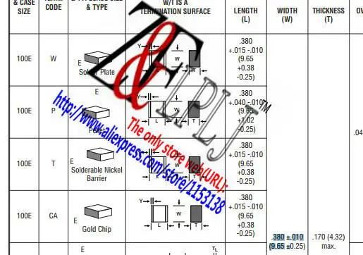 Керамические Многослойные конденсаторы 100E ATC100E471JW2500XC 470pF 2500 В/100E102JW1000XC 1000PF( 1nF ) 1000