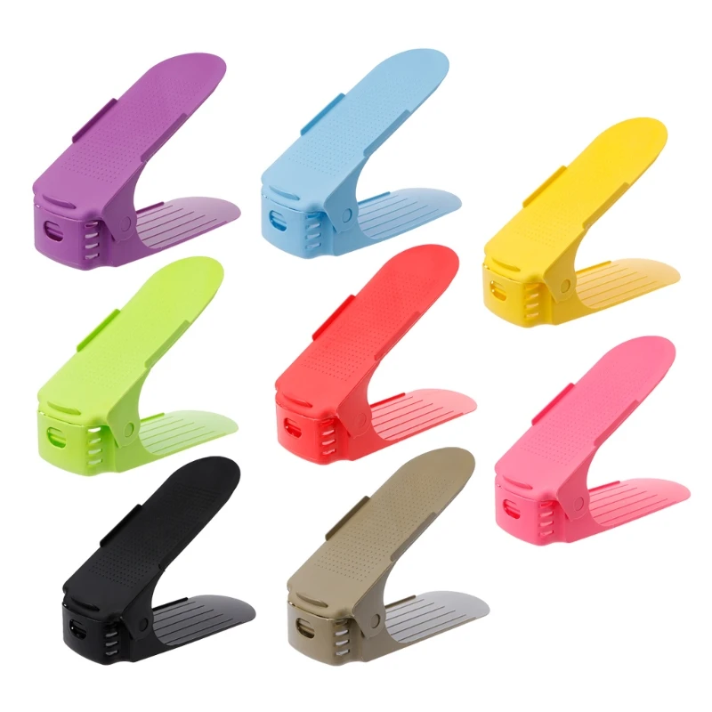 1 шт. двойная регулируемая подставка для хранения обуви|hanger holder|shoes storage holderstorage