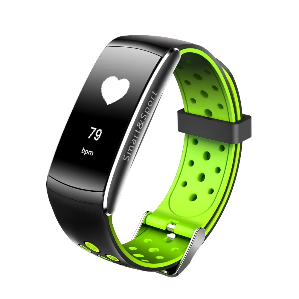 Smartch Z11 Смарт часы браслет Цвет Экран сердечного ритма крови Давление монитор