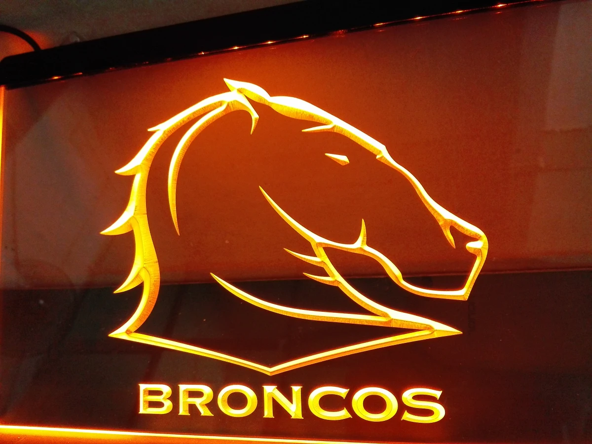 

LD372- Broncos LED Neon Light Sign home decor crafts