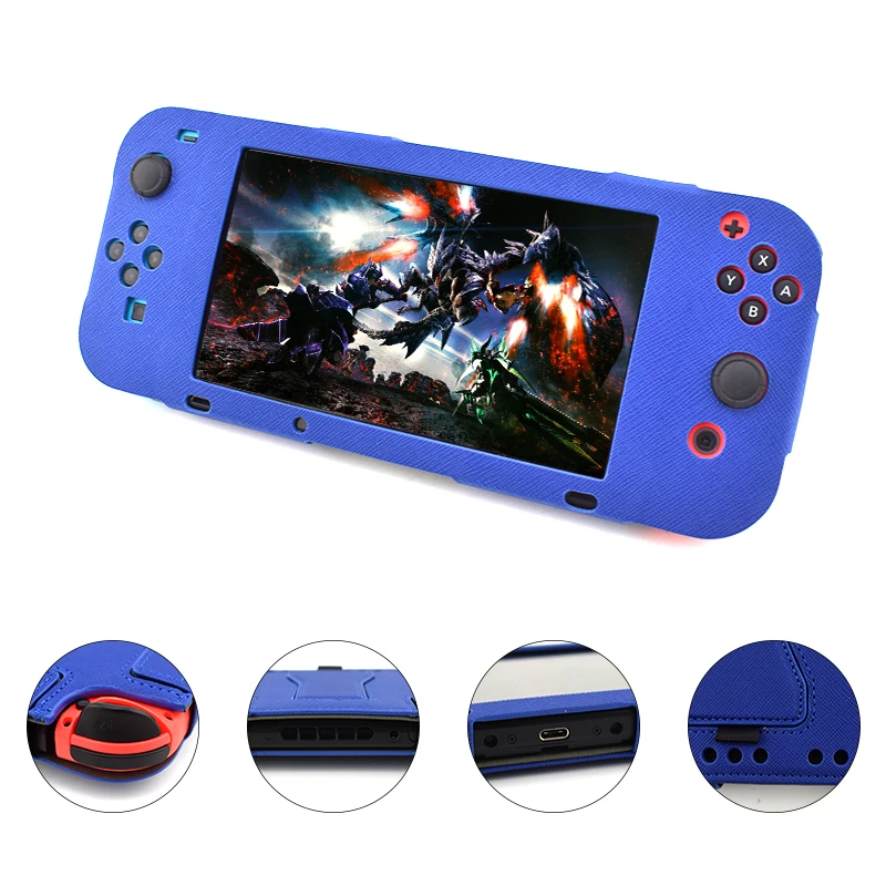 Защитный чехол-лягушка для nintendo Switch с защитой от скольжения, водонепроницаемый чехол, мягкая сумка для консоли NS