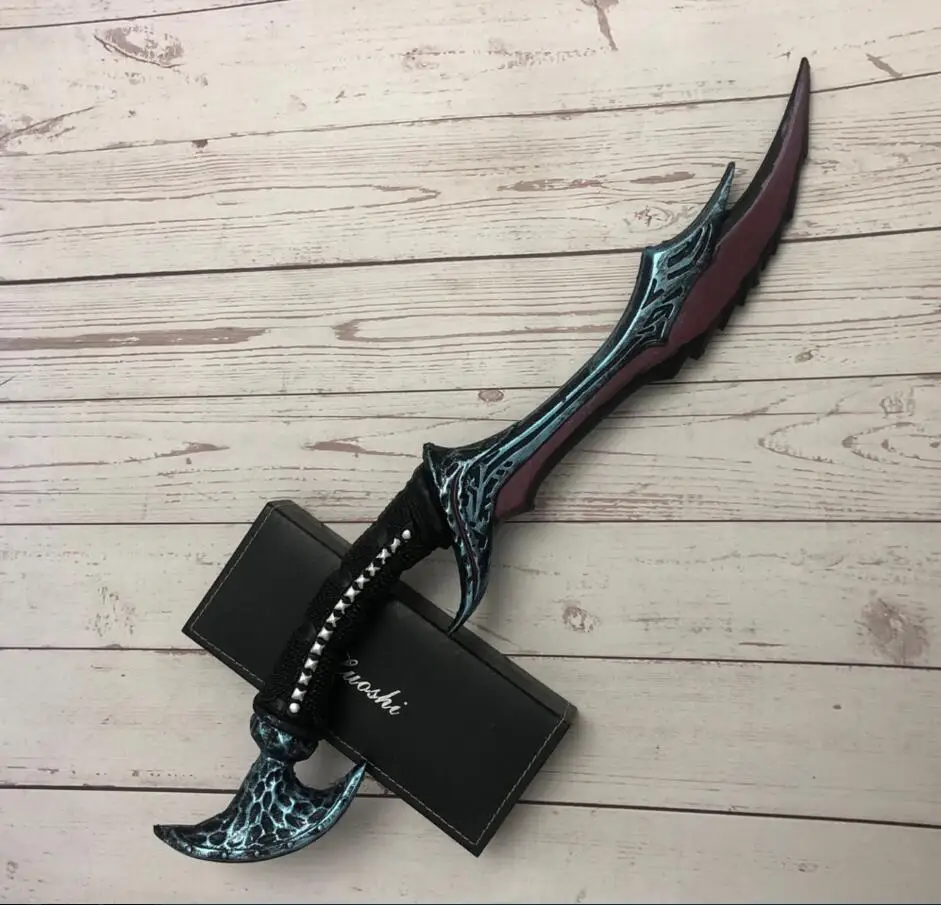 1:1 Косплей Wow Anti-Mage Scythe of Vyse оружие эльфа аниме ролевая игра Хэллоуин Cos подарок