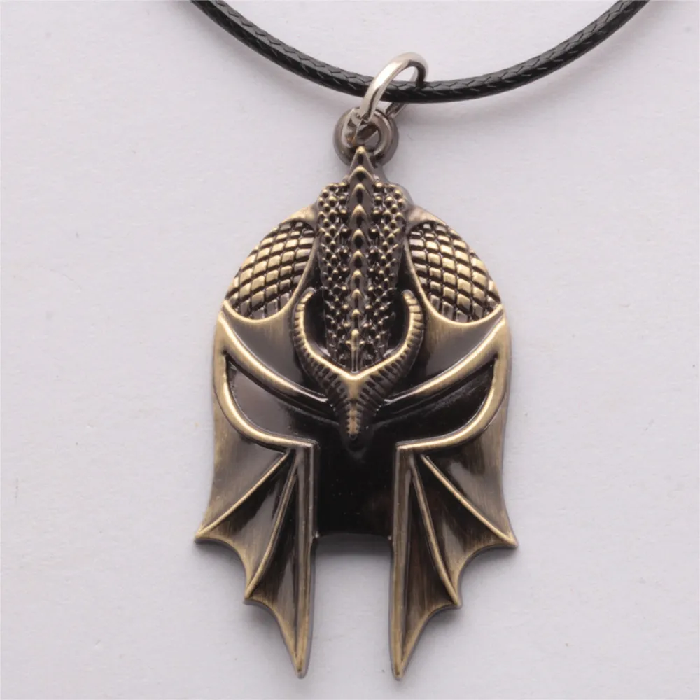 2015 Hot Online Games Dragon Age 3 Inquisition Alloy Mask Necklace tritium keychain Chaveiros llaveros for men |