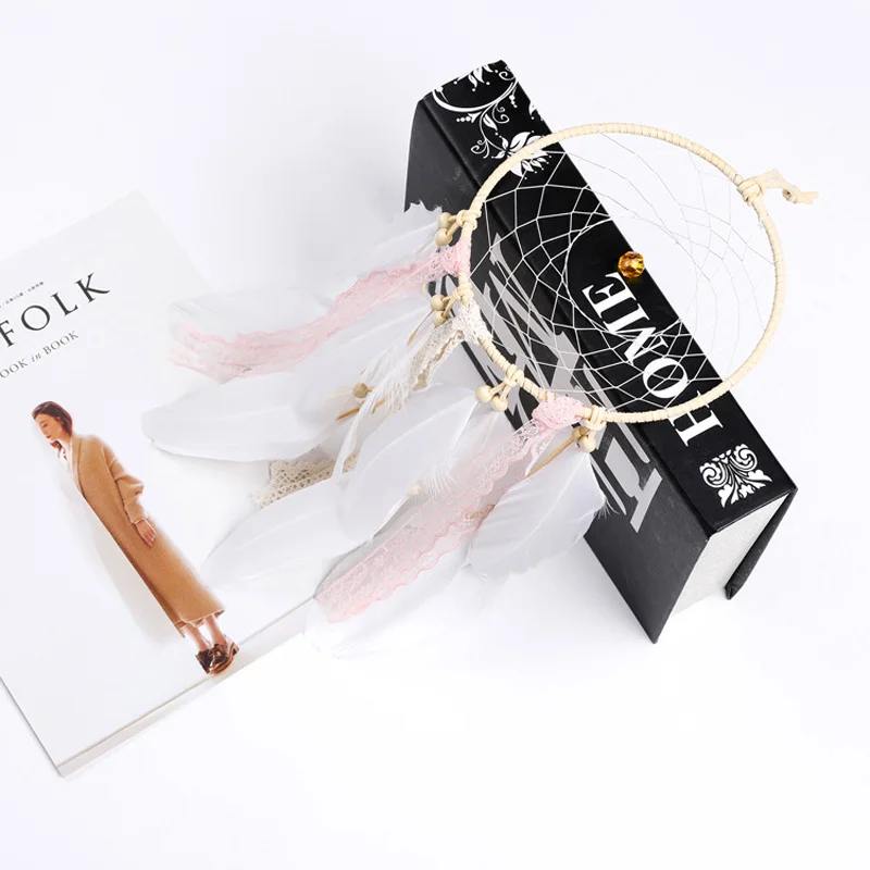 2018 Новое поступление Ловец снов сетчатые перья светодиодные ночники домашний