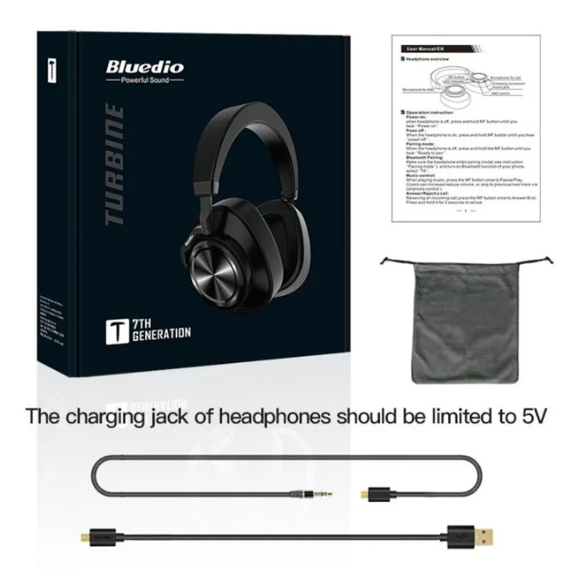 Bluedio T7 Bluetooth наушники Беспроводной опеределяемый пользователем система