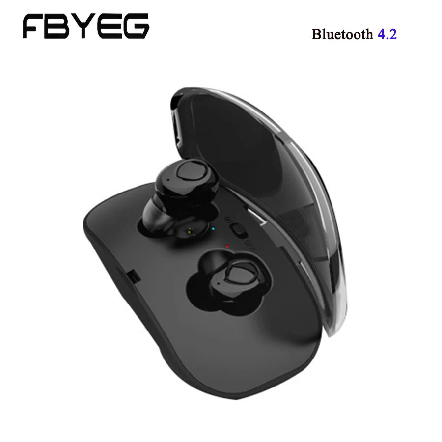 Bluetooth наушники беспроводные гарнитура Мини спортивные шумоподавление с