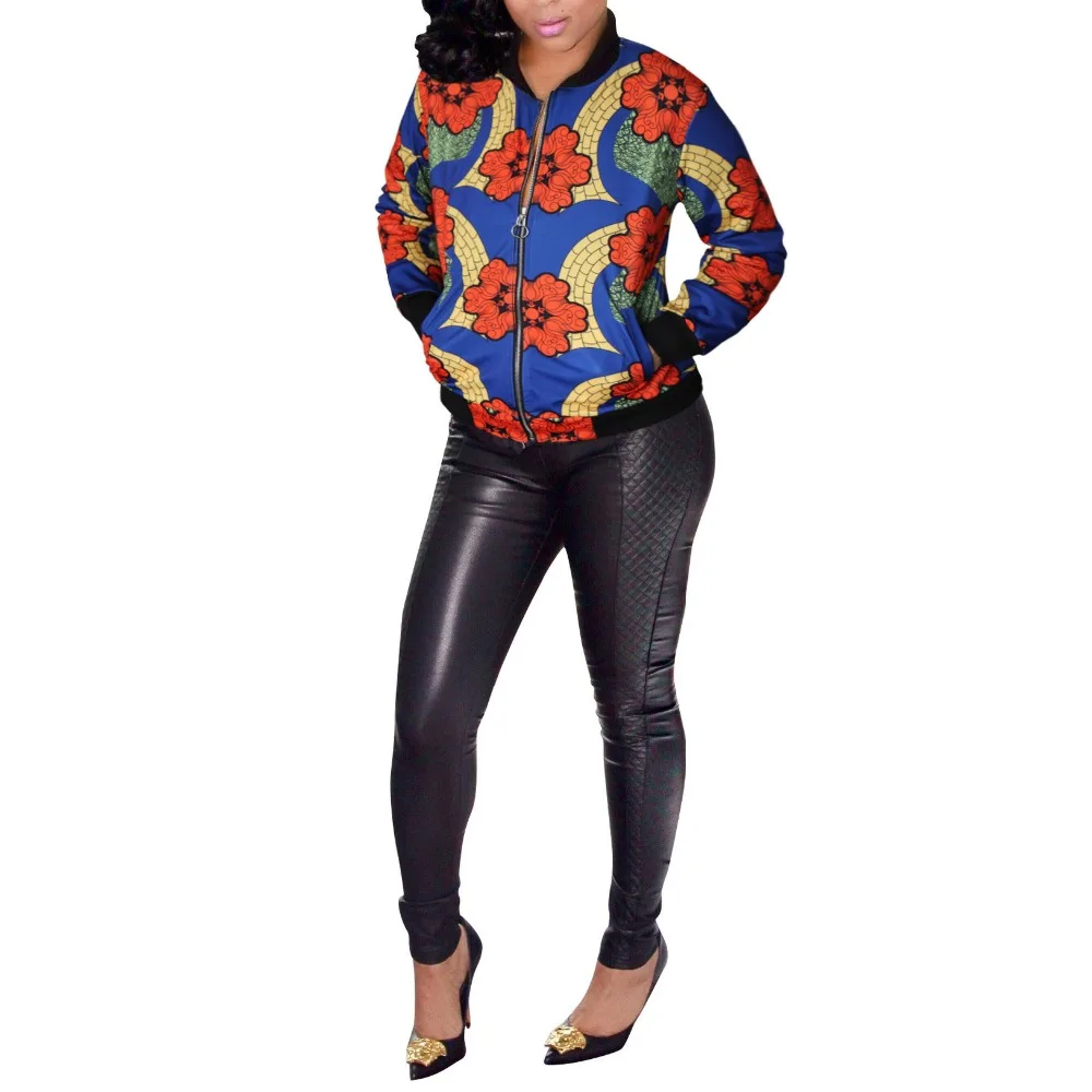 Куртка-бомбер с Африканским принтом женские куртки Дашики Женская