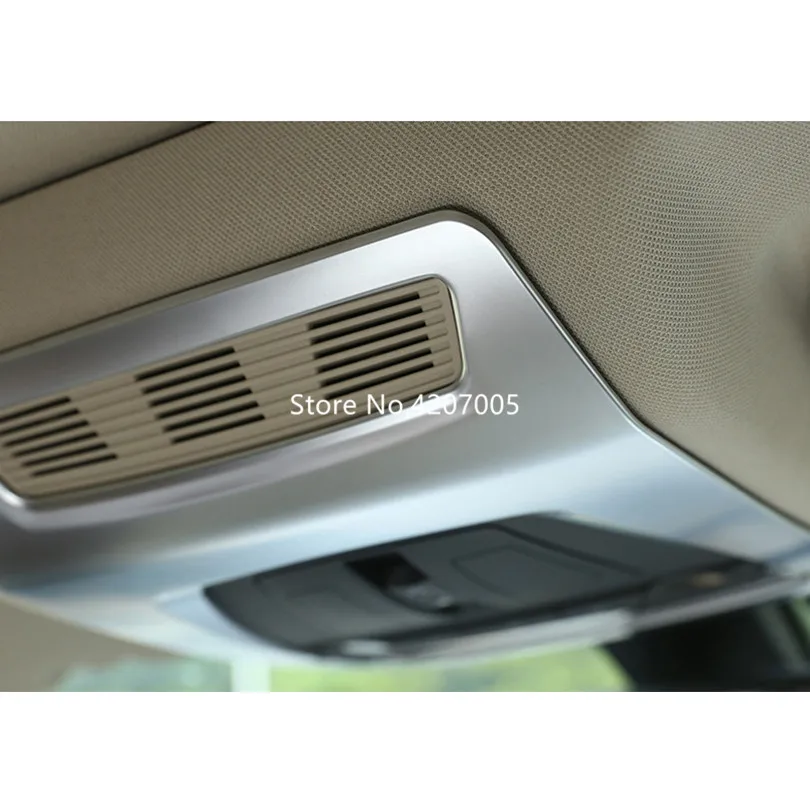 Для BMW X3 X4 5 серия F10 F25 F26 2014-2017 автомобильный Стайлинг ABS Хром Интерьер Передняя