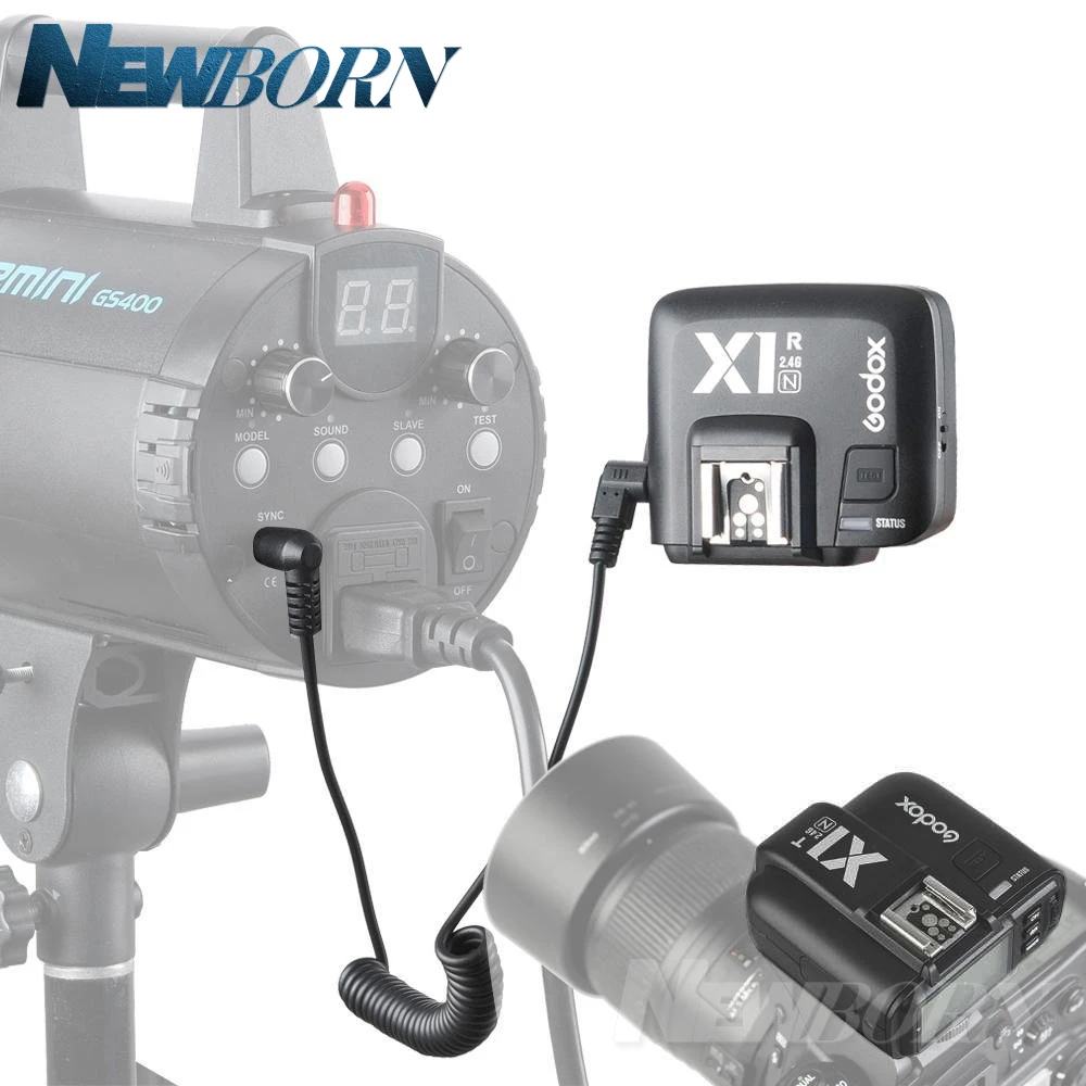 GODOX триггер вспышки X1N TTL 2 4G беспроводной передатчик + x набор приемника для Nikon D800