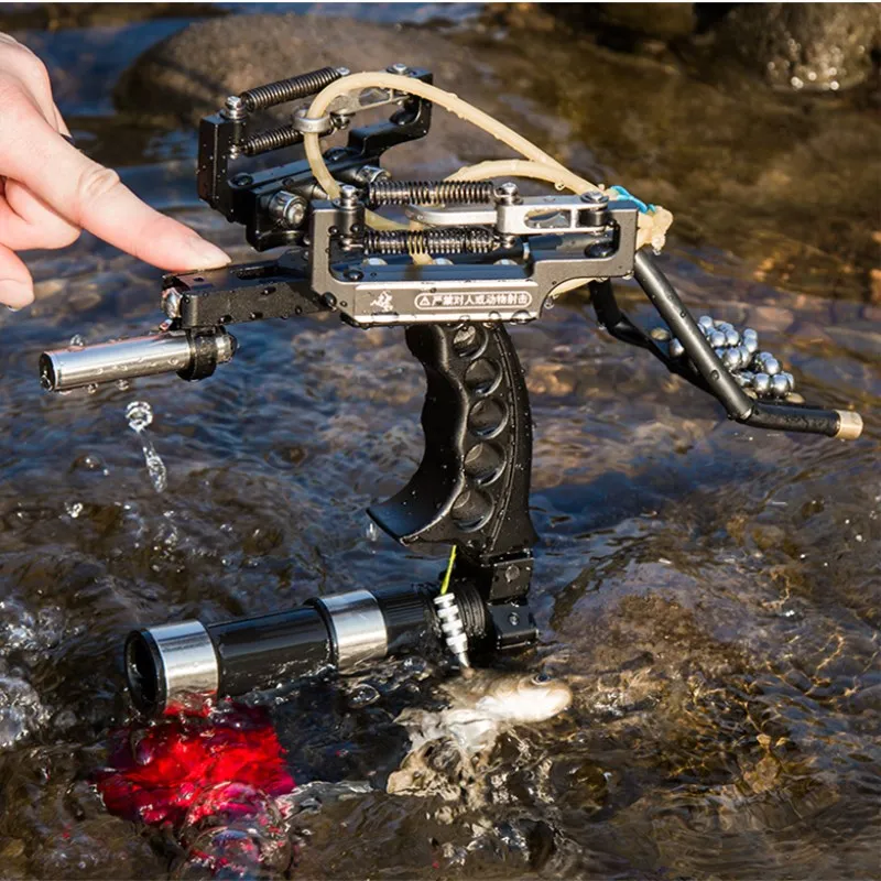 Новая охотничья Рогатка высокоточная стрелка рыба Весенняя высокоскоростная