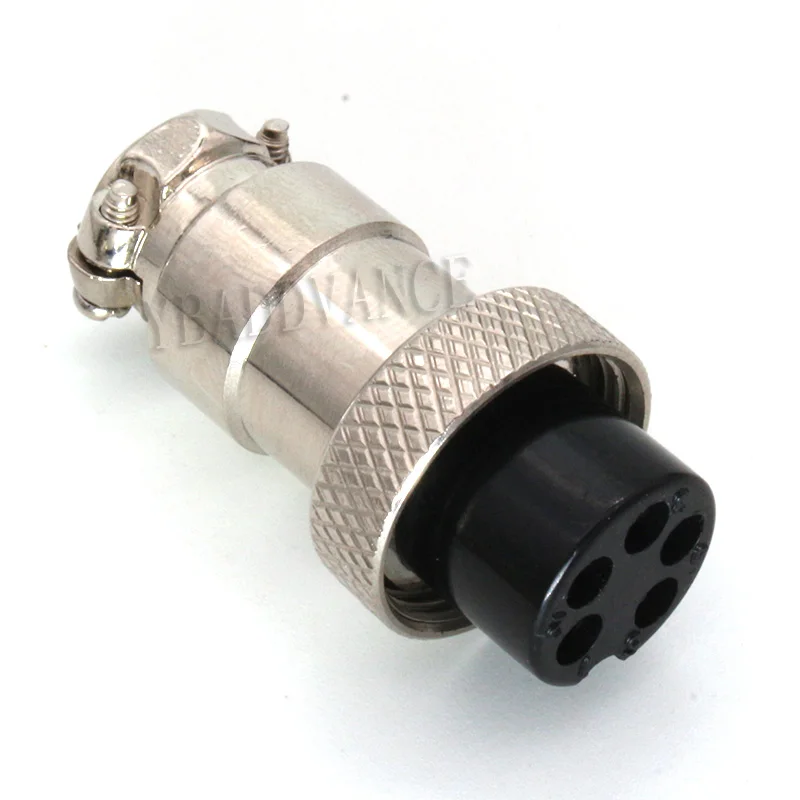 5 контактный металлический авиационный круглый разъем BCGX165F GX12 GX14 GX16 GX20 GX25