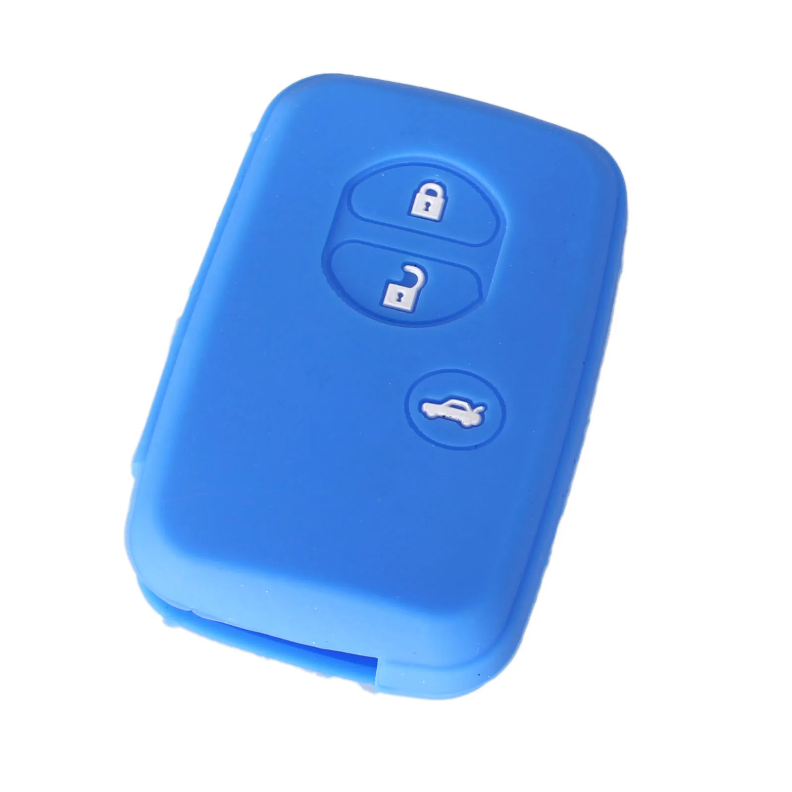 Силиконовый чехол KEYYOU с 3 кнопками и дистанционным управлением для Toyota Land Cruiser Camry