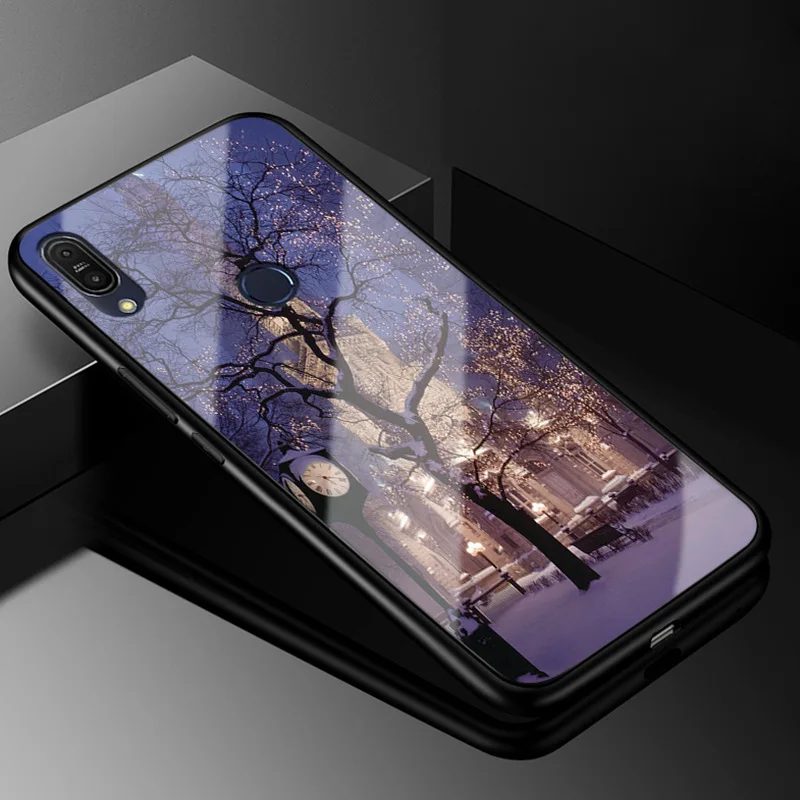 16 Чехол из закаленного стекла для ASUS Zenfone Max Pro M1 ZB601KL, жесткая задняя крышка из поликарбоната для ASUS Max Pro M1 ZB602KL X00TD, силиконовый бампер - Цвет: 16