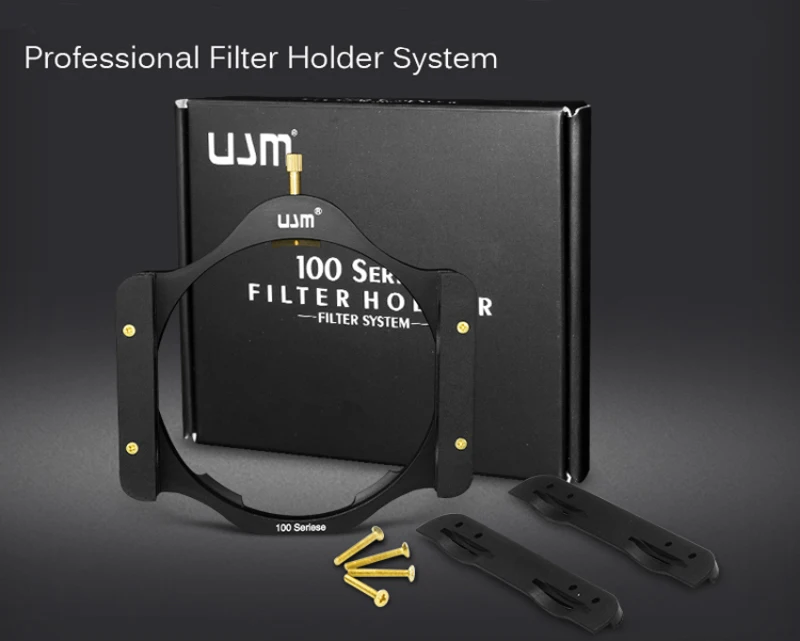 Полностью металлический алюминиевый держатель фильтра 100 мм + 77 тонкое