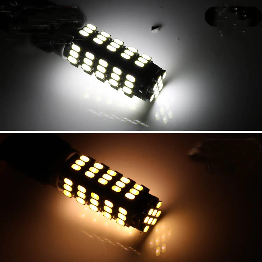 YSY 100 шт. T10 68 светодиодный 1206 SMD СВЕТОДИОДНЫЙ Автомобильный W5W 68smd 3020 194 927 161 боковой