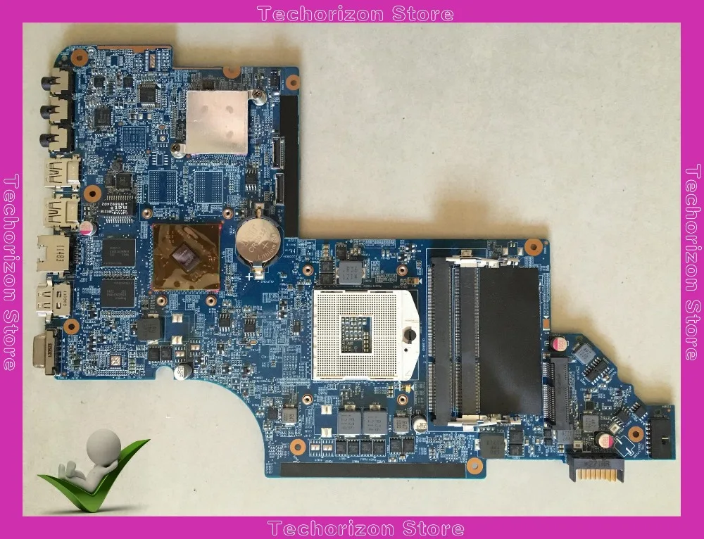 641487 001 материнская плата для ноутбука HP DV6 dv6 6000 6086eg DDR3 100% протестированная