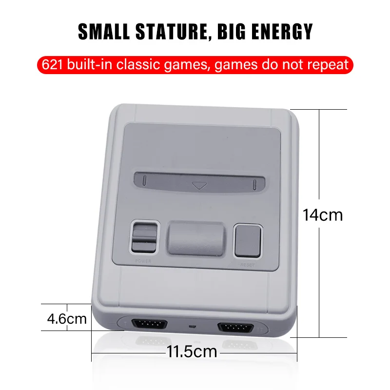 Новая классическая игровая консоль Mini Bittboy 8 бит ретро встроенный 620 игр