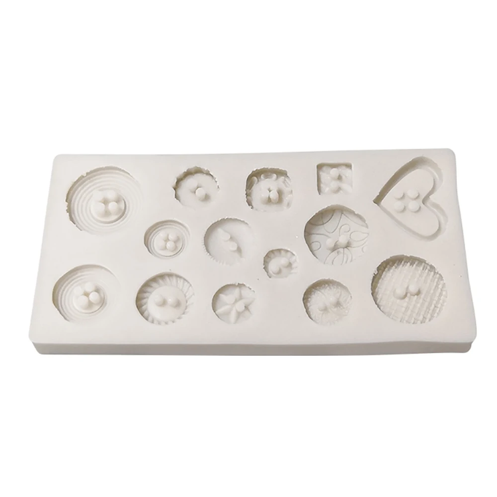 1 шт. кнопки силиконовые формы помадные для украшения торта инструменты шоколада