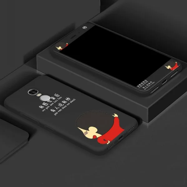 Защитный чехол для экрана для Xiaomi Redmi 5 S2 4X Note4x A1 Mi8, передняя Мембрана из закаленного стекла, матовый мягкий чехол - Цвет: Pattern 1