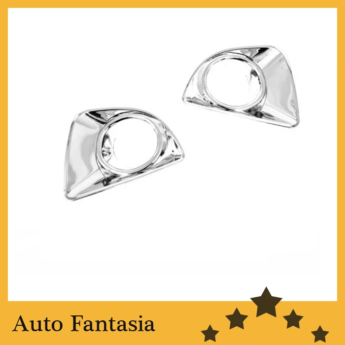 

Chrome Front Fog Light Cover for Mazda 2 / Demio 08-12-Free Shipping