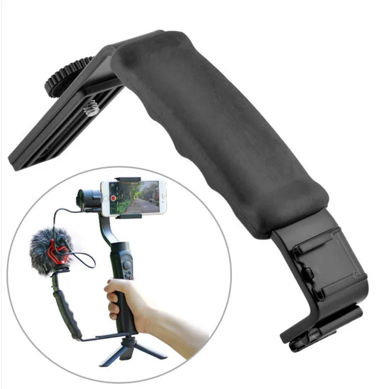 Гладкий Q Mic Stand L кронштейн держатель с зажимом для камеры 2 горячей стойки обуви