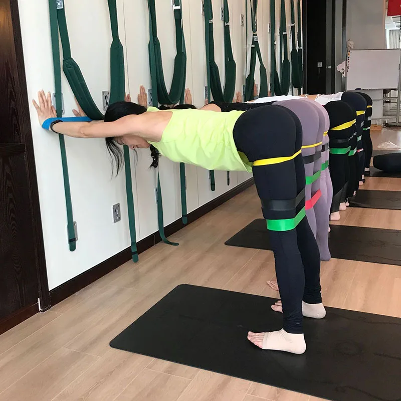 500*50 yoga сопротивление полосы латекс тренажерный зал фитнес резинки канатные для