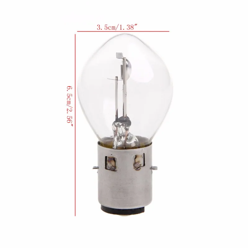 Скутер мопед вездеход головной светильник лампочка мотоцикла 12V 35W 10A B35 BA20D Стекло