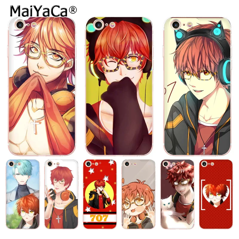 MaiYaCa 707 Mystic Messenger прозрачный мягкий ТПУ чехол для телефона iPhone 8 7 6 6S Plus X 5 5S SE 11pro max