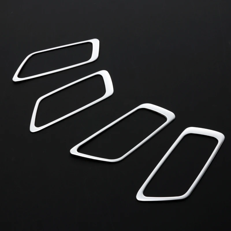 Автомобильный Стайлинг 4 шт. Нержавеющая сталь интерьер дверные ручки чаши рамки