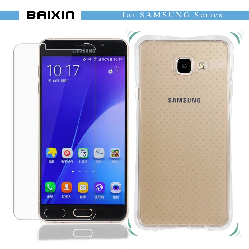 Baixin для SAMSUNG J1 J3 J5 J7 A3 A5 A7 2016 J 120 320 510 закаленное стекло Sreen протектор + телефон ТПУ