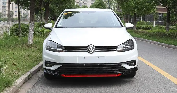 Для golf 7 Задний Спойлер ABS задний передний бампер диффузор защитные бамперы для golf-17 набор бампер задний спойлер